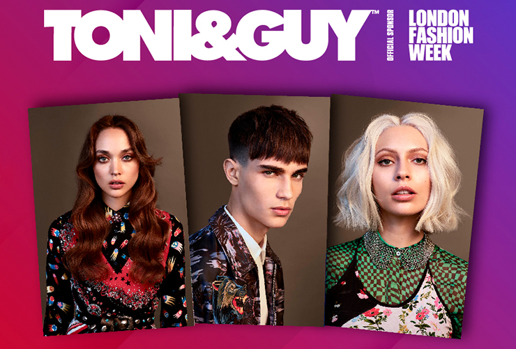 Демонстрация новой коллекции стрижек и окрашивания Toni&Guy<